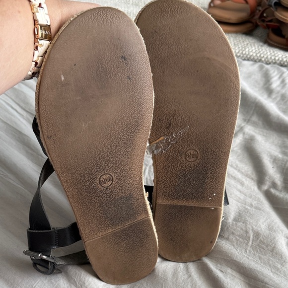 Torrid Black Strappy Sandals, 8.5W - Picture 5 of 7